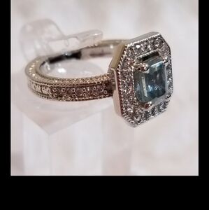 Moissanite Emerald cut Ring